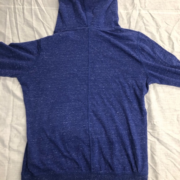 Nike Just Do It Hoodie! Heather Blue great shape! - Picture 4 of 6